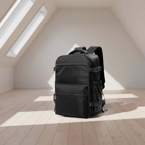 Vacuum Backpack Travel Bag for Men Large Capacity Backpack Business Laptop Backpack Women Men Expandable Backpack School Bag
